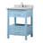 Audrit 25'' Single Bathroom Vanity with Marble Top-56564713