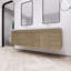 Ensemble de meuble-lavabo double mural 70,5 "Bensley-435992573