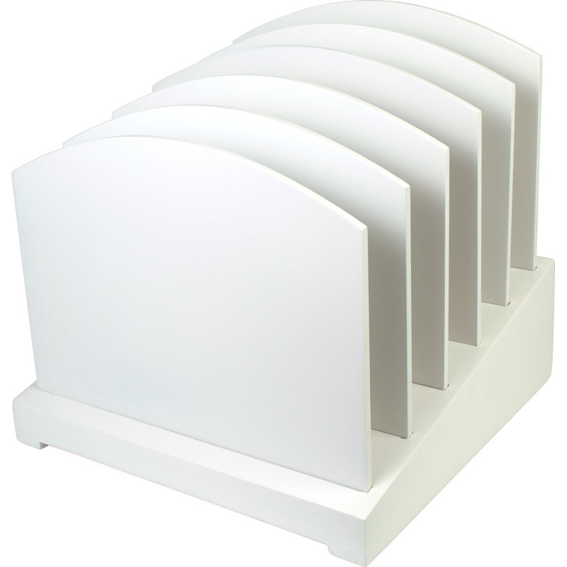 Fichier inclinable Sanders, Blanc pur