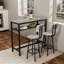 Ensemble de table de bar et chaises-177839356