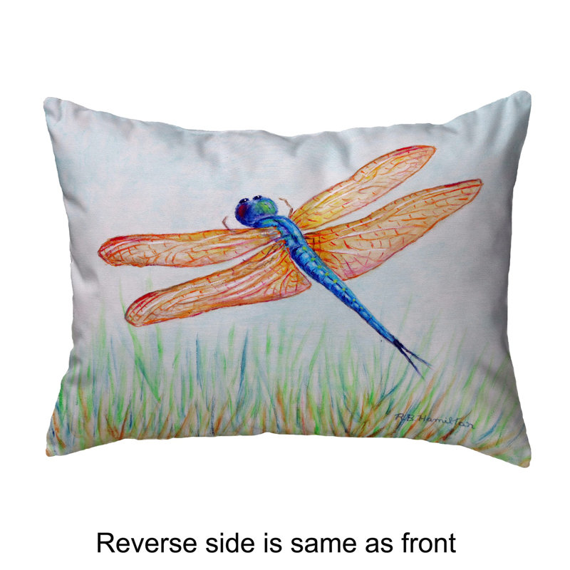 Outdoor Reversible Throw Pillow