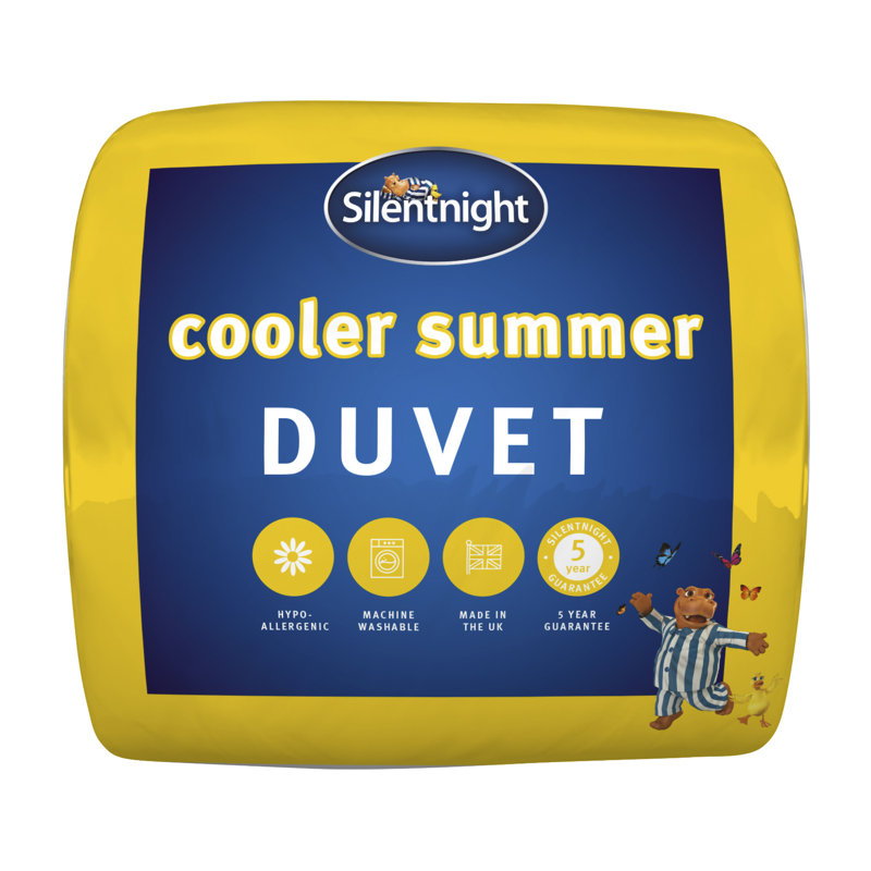 Silentnight Cooler Summer breathable 4.5Tog Duvet, Single