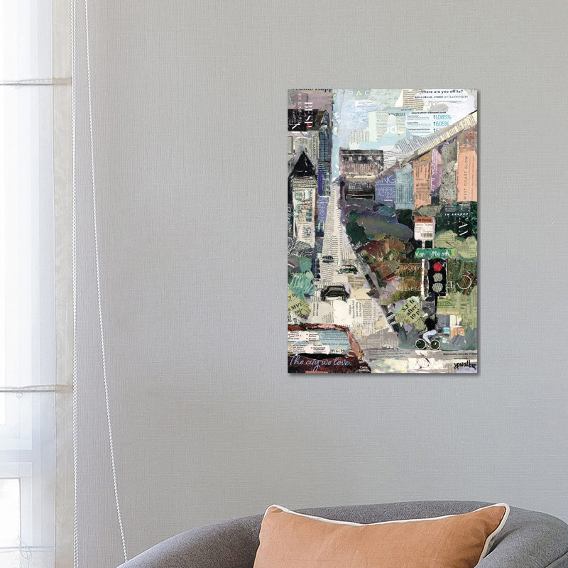 Where Are You Off To? by Jamie Pavlich-Walker - Wrapped Canvas Painting, 66.04 cm H x 45.72 cm W x 3.175 cm D