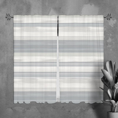Paire de rideaux obscurcissant en polyester Latease