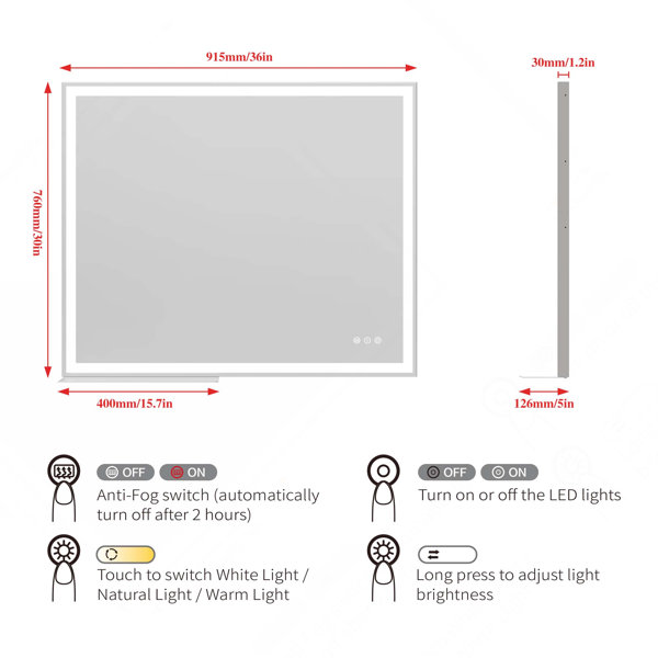 Dimensions du produit