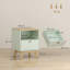 40 cm W Bedside Table
