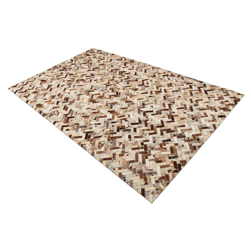 Tapis brun clair Ortega