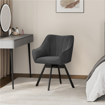46.5cm H Polyester Upholstered Armchair