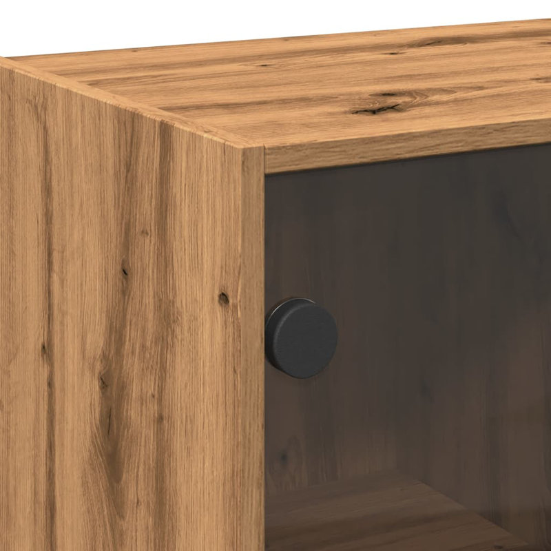 Matana Standard Bookcase, Artisian Oak, 142cm H x 68cm W x 37cm D