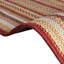Tapis d'intérieur / extérieur à motif géométrique bourgogne / beige Xavi-2114994740