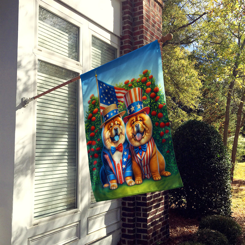 Drapeau «All American House», Chow-chow
