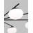 Vibi 8-Light Dimmable Sputnik Chandelier with Frosted Glass Shades -615331419