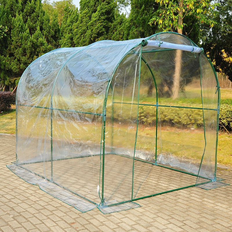 Wall 2m W x 2.5m D Greenhouse