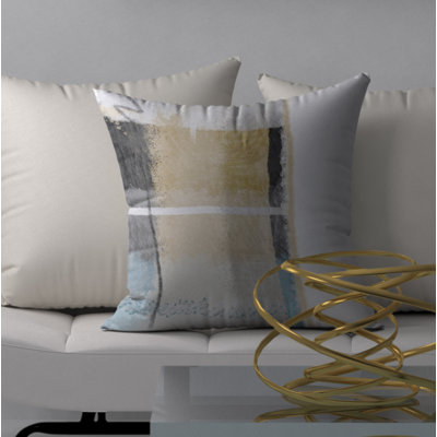 Housse de coussin décorative carrée chaleureuse bonté