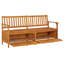 Legg Solid Wood Storage Bench-1990712422
