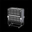 Extra-Long Twin Size Heavy-Duty Folding Rollaway Bed with Adjustable Headboard, Matte Black Metal Frame