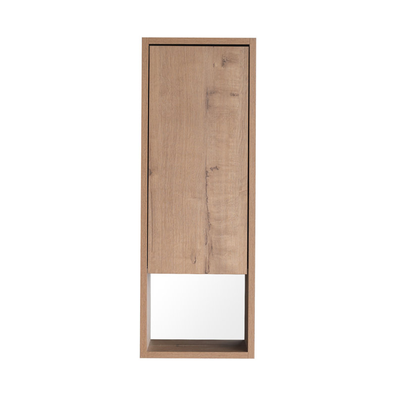 Armoire de toilette murale à miroir à fermeture en douceur 10 po Heny