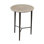 Circle Etched Accent Table