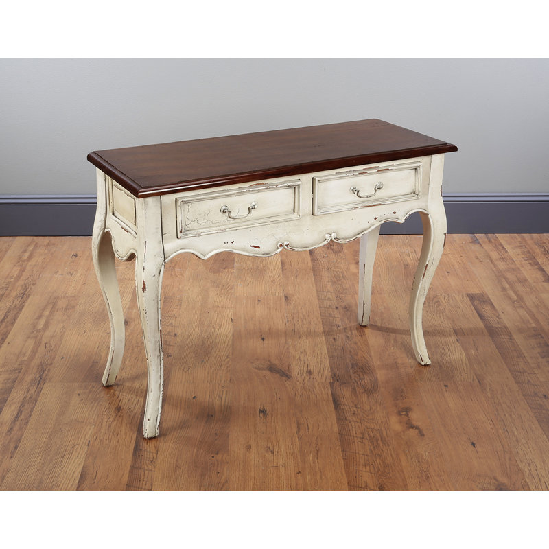 Quarterman 39'' Solid Wood Console Table