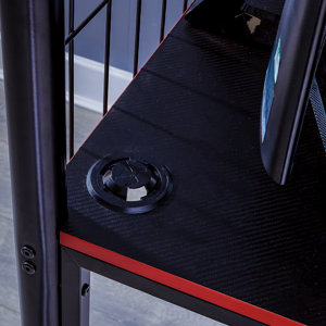 X Rocker Icarus XL High Sleeper Loft Gaming Bed with Built-in-Desk ...