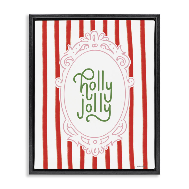 Cadre flottant Holly Jolly Ornate, H 21 po x l 17 po, Cadre flottant noir de jais