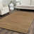 Modern Farmhouse Handmade Natural Fiber Jute Indoor Area Rug with Cotton Backing-124910764-102304582