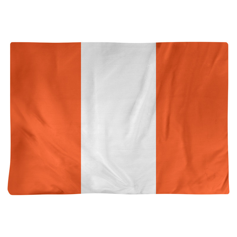 Récapitulatif 18" à rayures de football Cincinnati, Orange / blanc