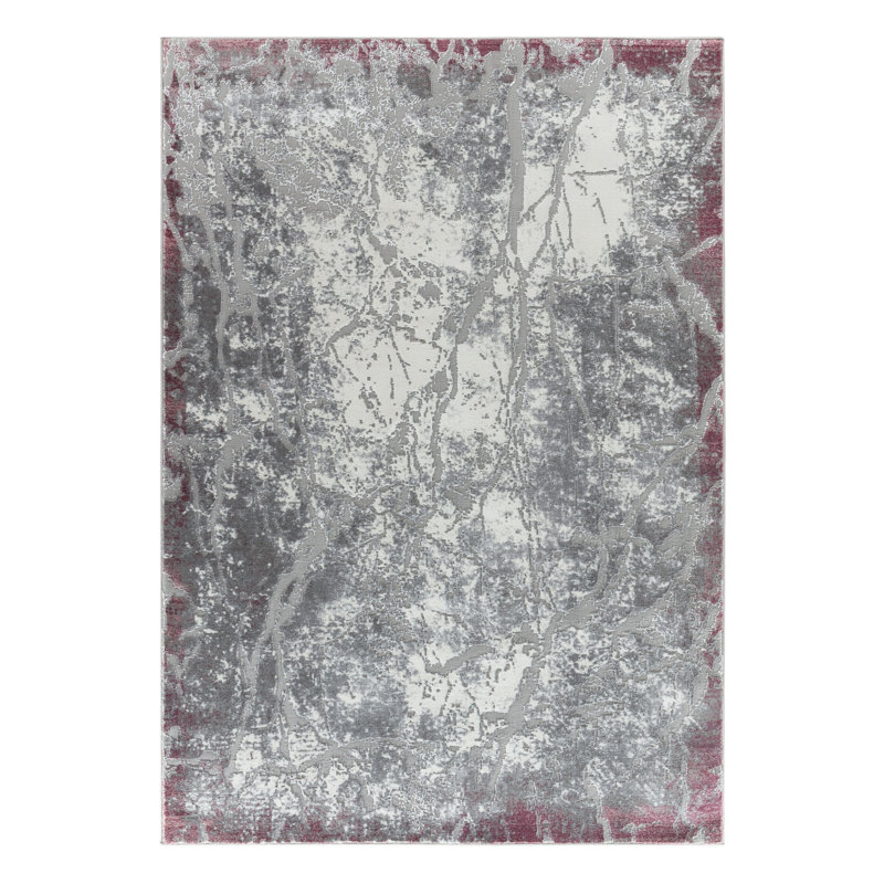 Studebaker Washable Abstract Indoor Rug, Rectangle 3'9" x 5'9"