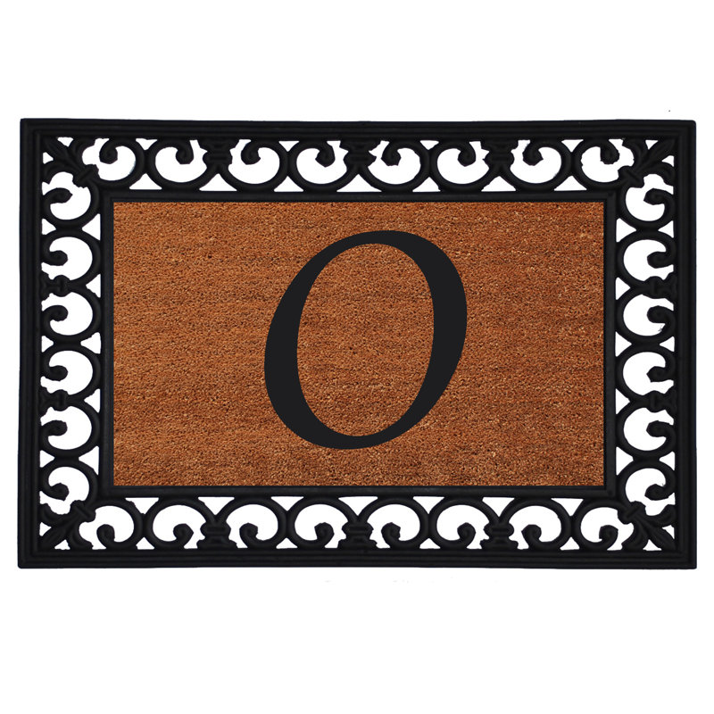 Tanda Non-Slip Outdoor Doormat, O
