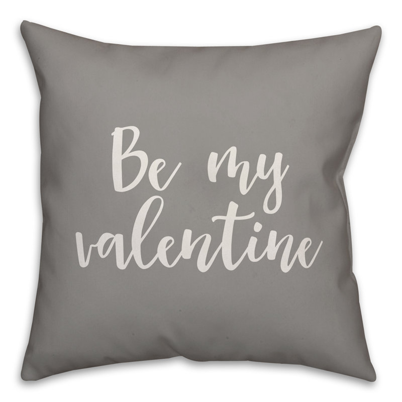 Throw Pillow, Gray, Pillow Cover