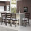 Alyzabeth Counter Stool with Solid Wood Frame