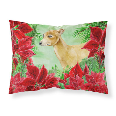 Taie d’oreiller poinsettas