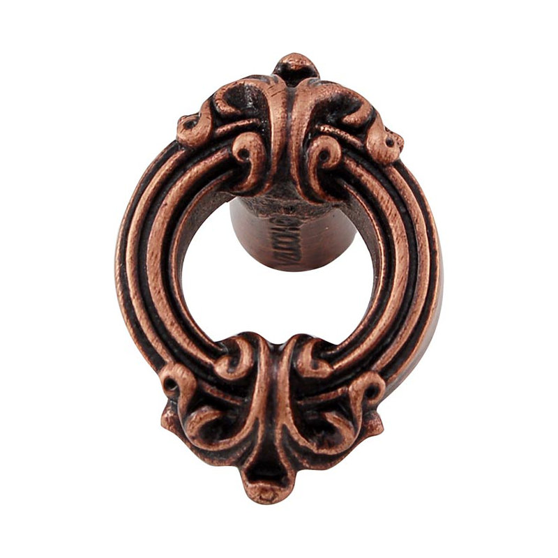 Sforza Novelty Knob, 1.75" H x 1.25" W x 1.125" D, Antique Copper