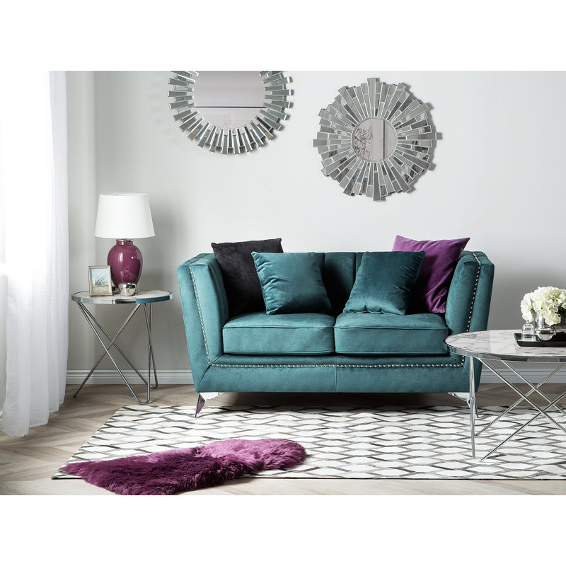 Alexandria Velvet Loveseat