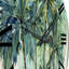 Cynara - Horloge murale florale-683379441