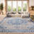 Barcus Light Gray/Blue Rug-414590962