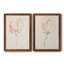 Fleur Petite I - Ensemble de 2 peintures sur toiles encadrées-1069795085-1069795082