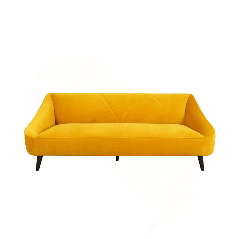 Lit tapissier jaune maïs - P 81,04 po x l 34,78 po x P 30,51 po, l, 114,27 lb
