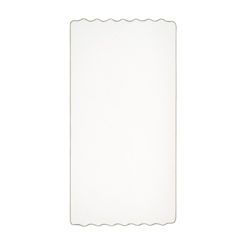 Verona Beach Towel, Cream/Fog