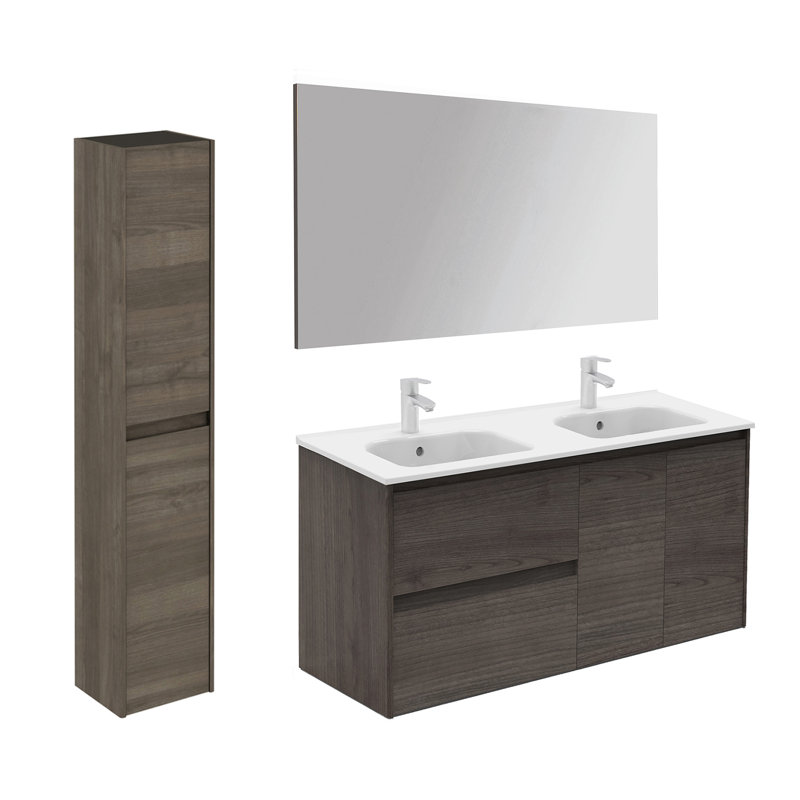 Ambra 47.5'' W Double Vanity, Samara Ash
