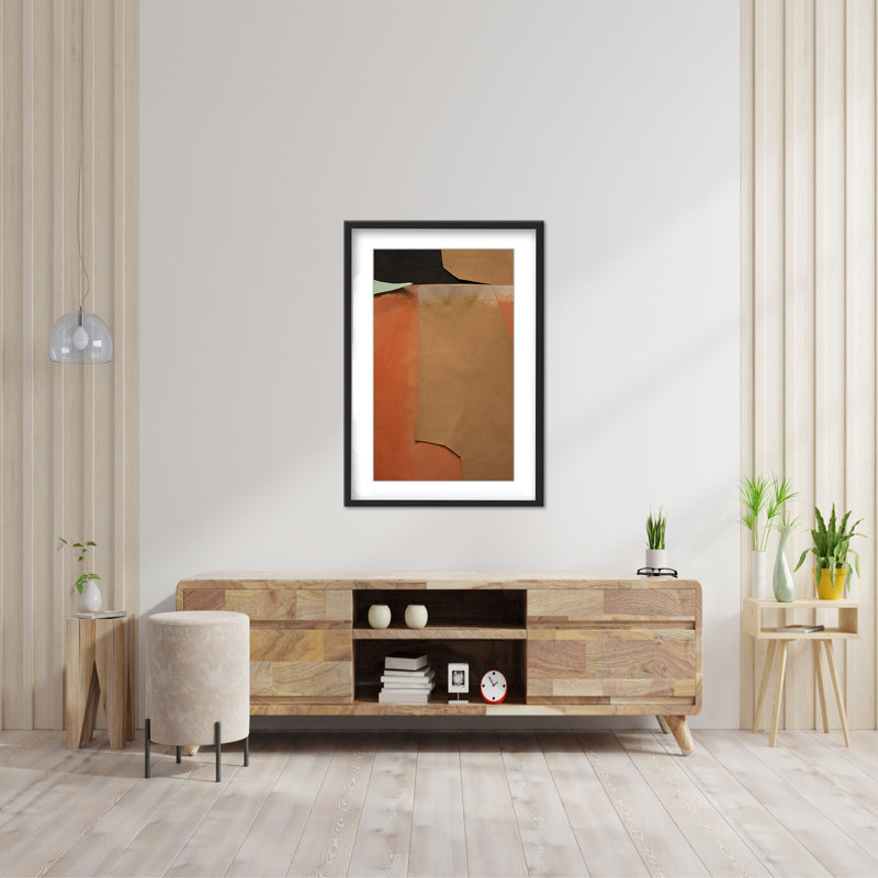 Harmony In Abstraction: Gai, 40" H x 30" W