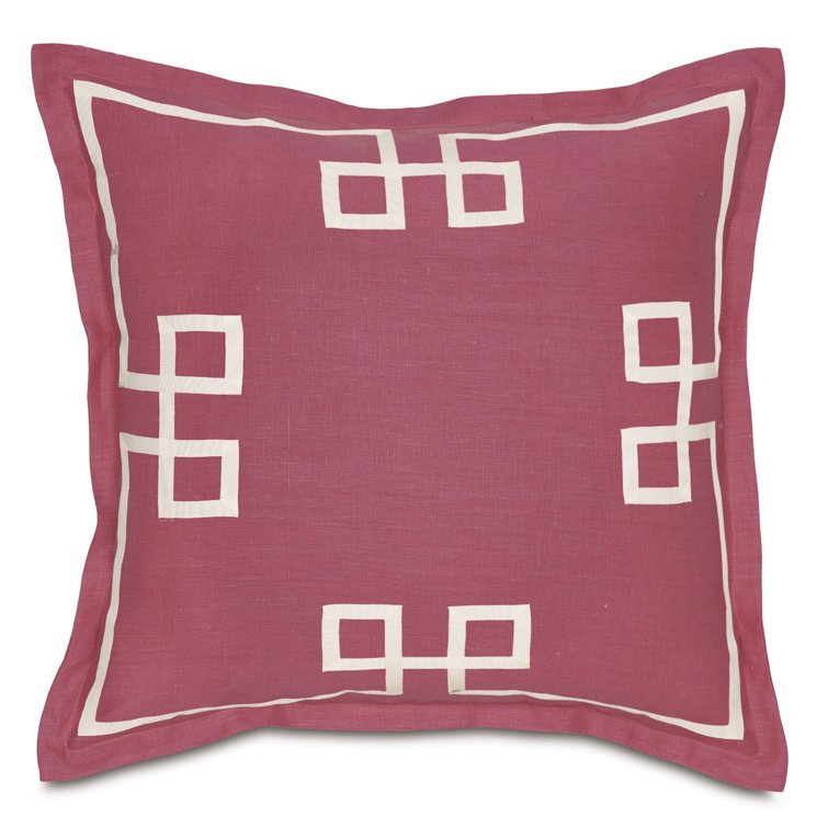 Resort Linen Program Geometric Linen Pillow Sham