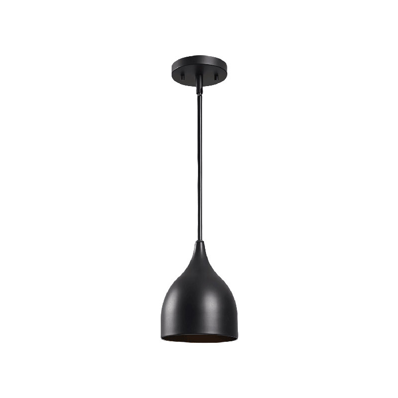 Plafonnier Soli noir, Noir