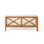 BANC D'ANGLE GAUCHE EN X
