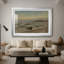 Fishermen in the Surf-Hans Gude - reproduction d'art avec passe-partout et verre - 1882-322061812-322061810-322061807
