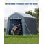 6 Ft. W x 6 Ft. D Galvanised Steel Party Tent