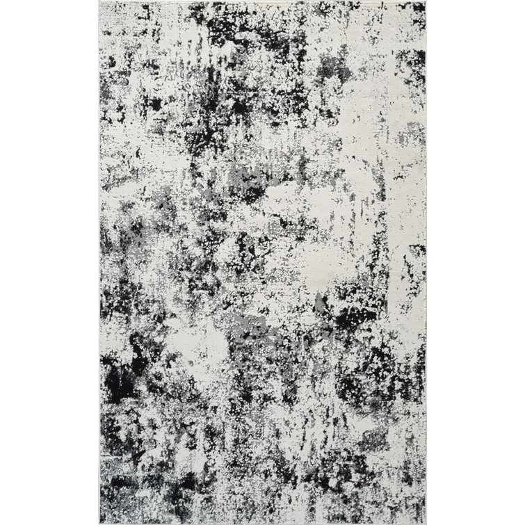 Halbach High-Low Abstract Area Rug
