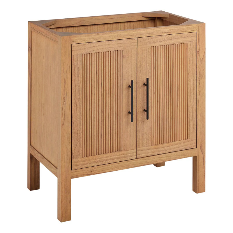30" Ayanna Single Bathroom Vanity Set with Rectangular Undermount Sink