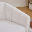 Fauteuil demi-tonneau capitonné avec pieds en métal-1287698101