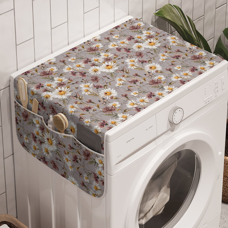 Paquet de 2 abricots et roses séchées 47 po x 18,5 po East Urban Home